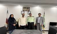 بازدید و تقدیر از نیروی انتظامی به مناسبت هفته نیروی انتظامی
